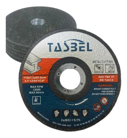DISCO DE CORTE TASBEL 50unid