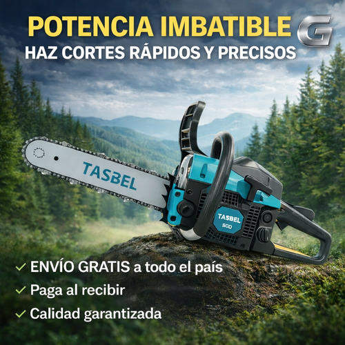 Motosierra 5.800 55Cm bencinera Tasbel