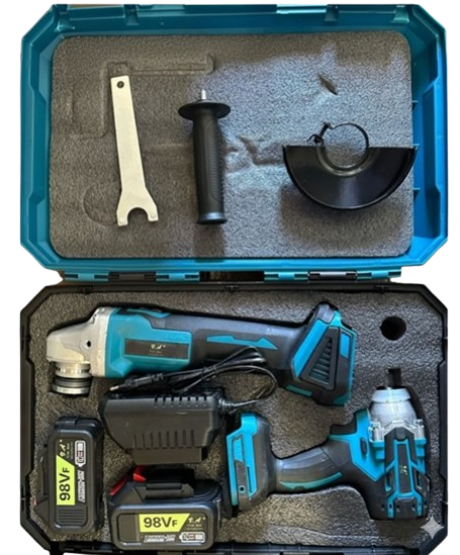 Mini Amoladora + Taladro De Impacto 2x1