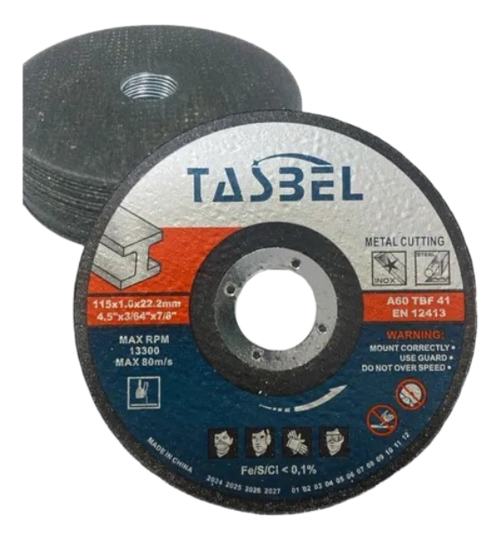DISCO DE CORTE TASBEL 50unid