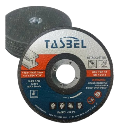 DISCO DE CORTE TASBEL 50unid